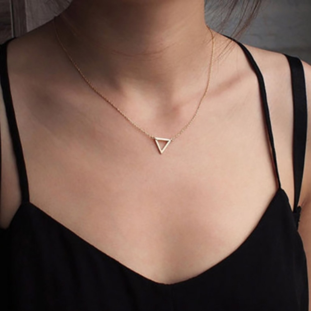 3 for $20 Triangle Statement necklace